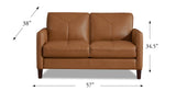 Yorkdale Leather Sofa Collection