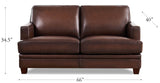 Bari Leather Sofa Collection