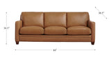 Naples Leather Sofa Collection