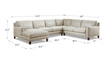 Hayward Leather Sectional Collection
