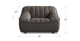 Snug Leather Sofa Collection