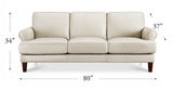 Dawn Leather Sofa Collection