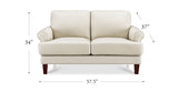 Dawn Leather Sofa Collection