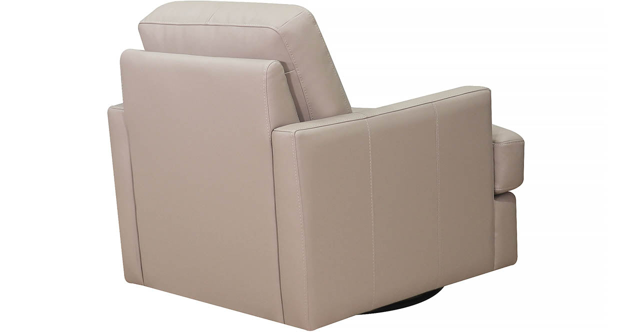 Georgia Swivel Leather Chair