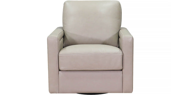 Alice Swivel Leather Chair