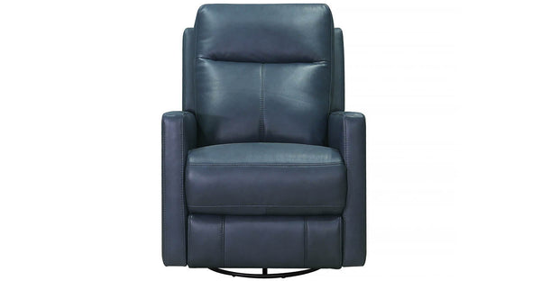 Vienna Power Headrest Swivel Glider Leather Recliner