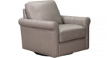 Brookfield Swivel Leather Chair