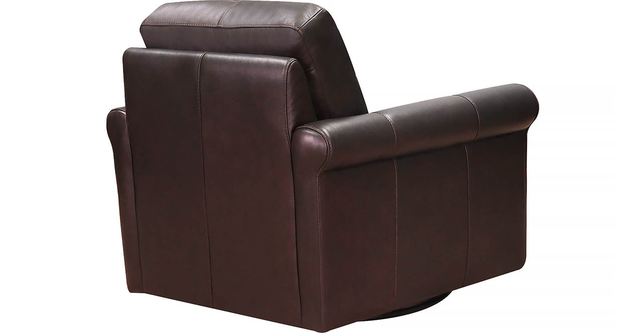 Brookfield Swivel Leather Chair