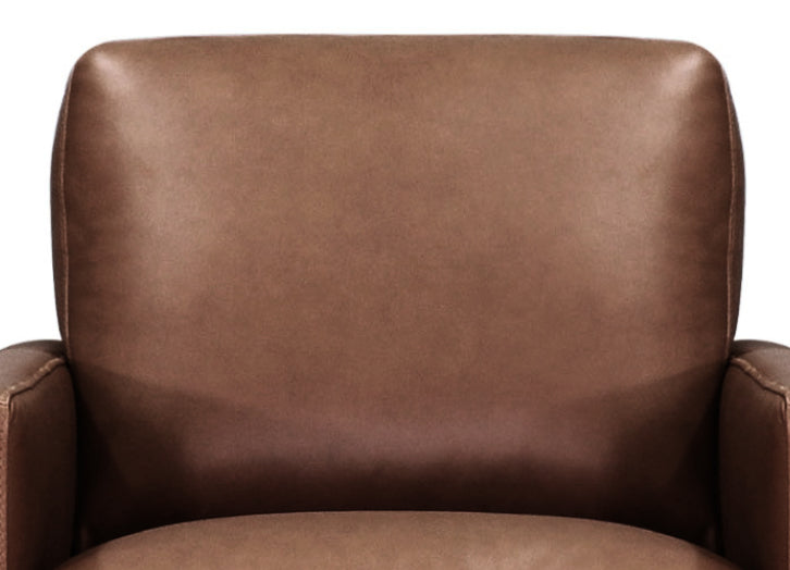 Ashby Swivel Leather Chair