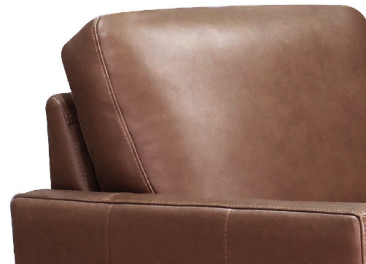 Ashby Swivel Leather Chair