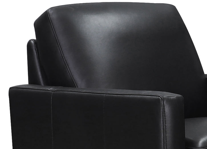 Ashby Swivel Leather Chair