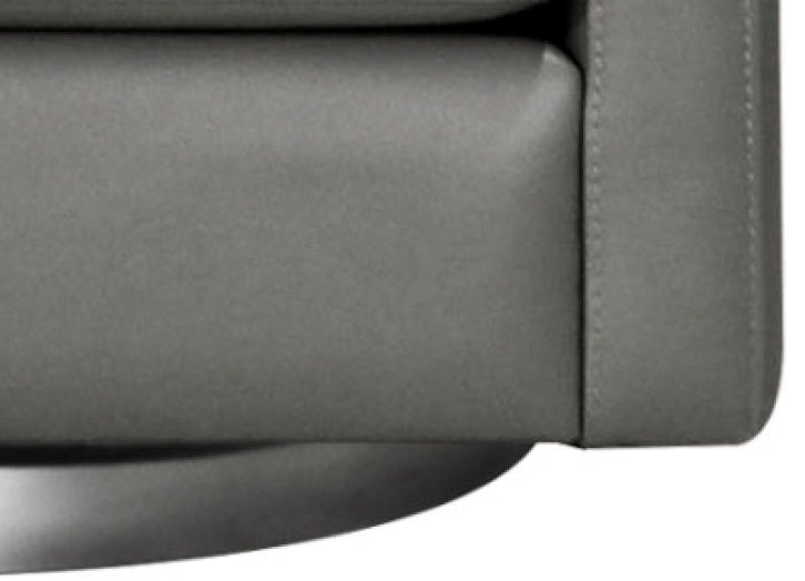 Ashby Swivel Leather Chair