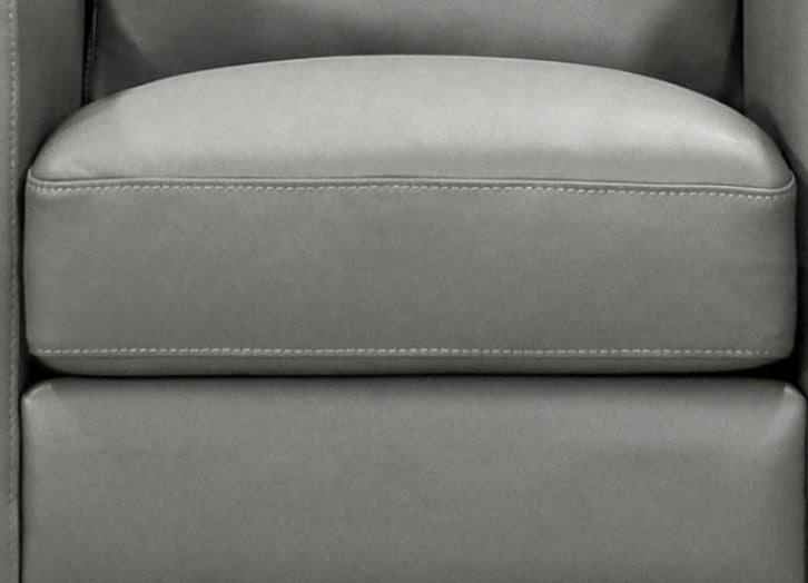 Ashby Swivel Leather Chair