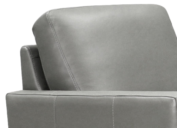Ashby Swivel Leather Chair