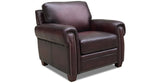 Providence Leather Chair, Caramel Brown