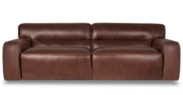 Nylah Leather Sofa Collection, Brown