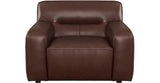 Avalon Leather Sofa Collection, Raisin Brown