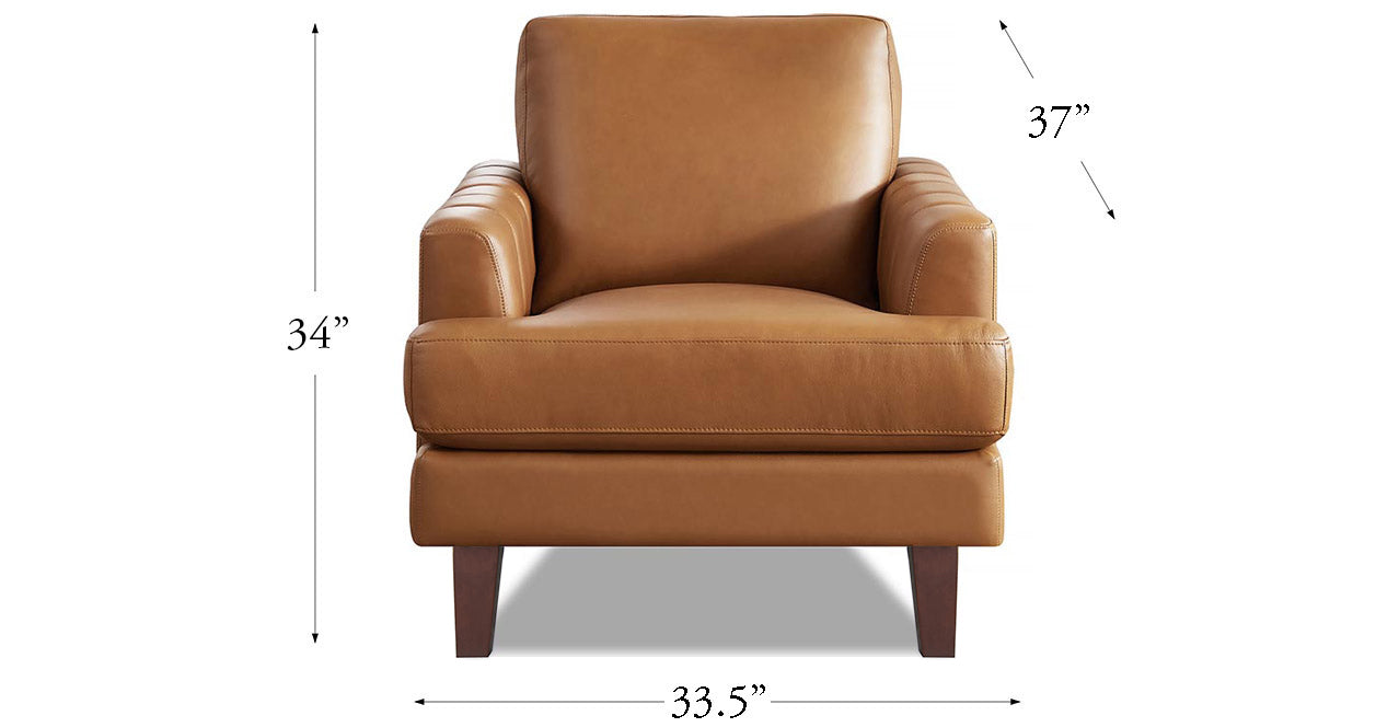 Cassia Leather Sofa Collection