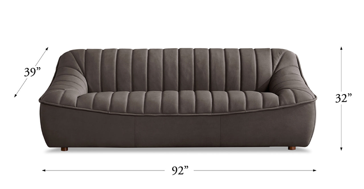 Snug Leather Sofa Collection