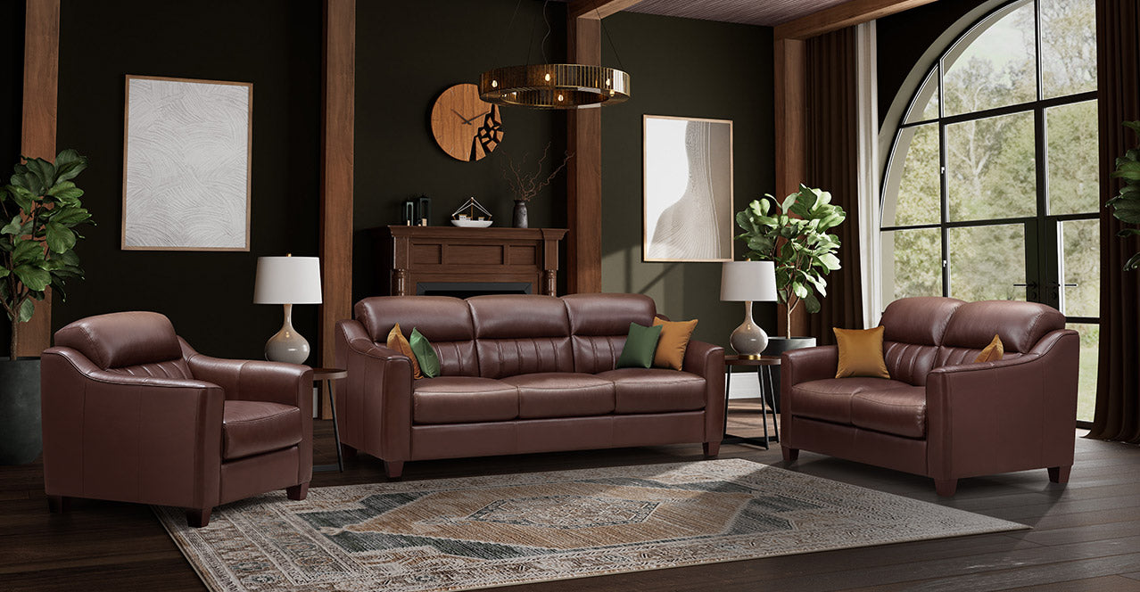 Uptown Leather Sofa Collection
