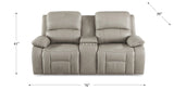 Westminster Power Headrest Zero Gravity Sofa with Console Collection