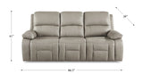 Westminster Power Headrest Zero Gravity Sofa with Console Collection