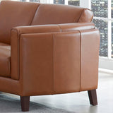 Maui Leather Sofa Collection