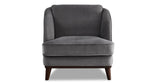 Ashland Fabric Chair, Dark Gray