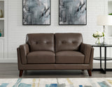 Huntington Leather Sofa Collection, Granite Gray