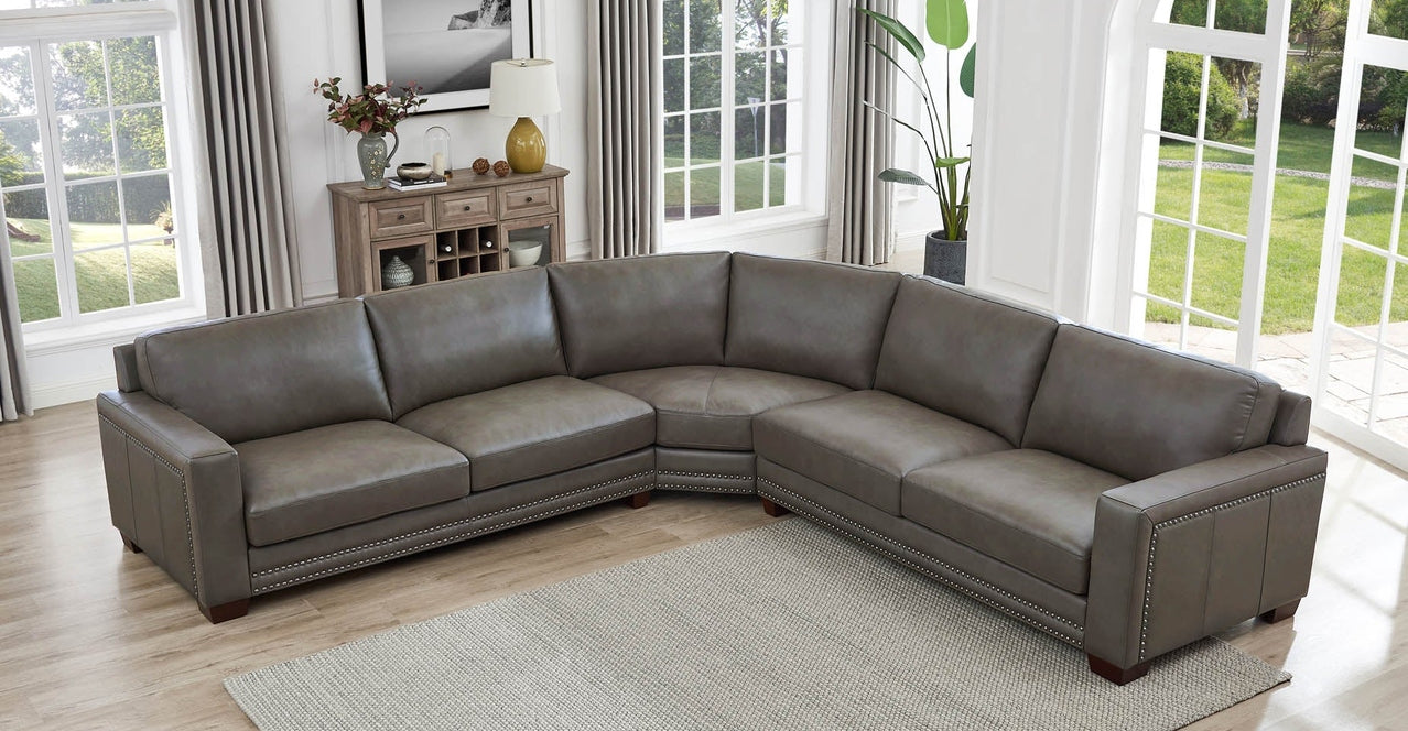 Alice Leather Sectional Collection