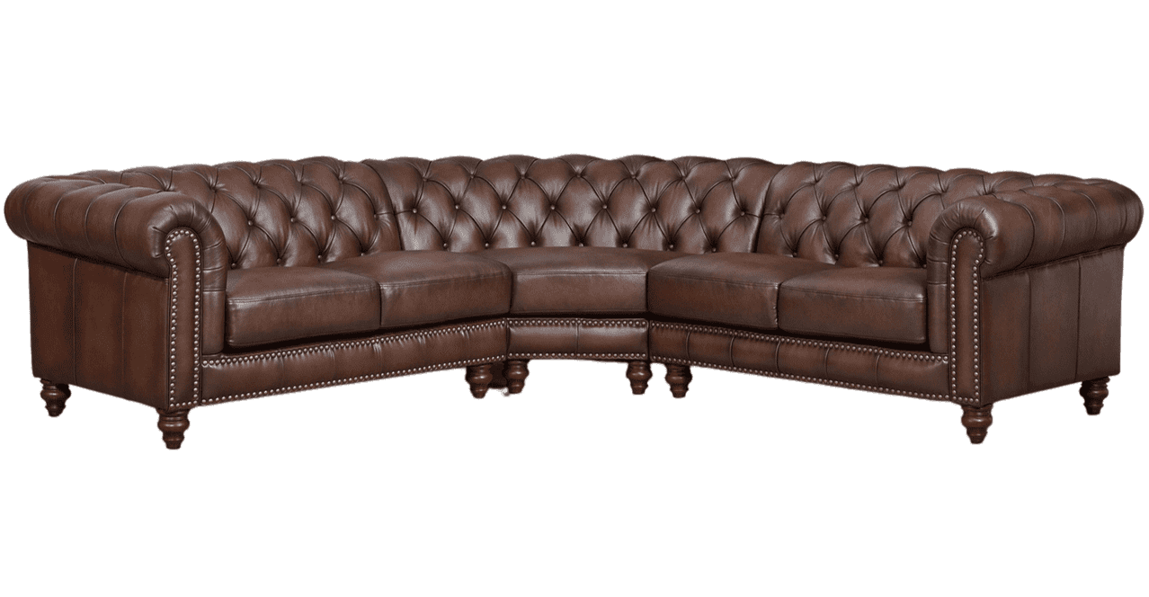 Alton Bay Leather Sectional Collection - Hydeline USA